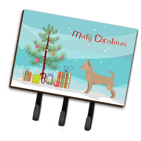 Carolines Treasures Tan Chorkie Christmas Tree Leash or Key Holder CK3818TH68